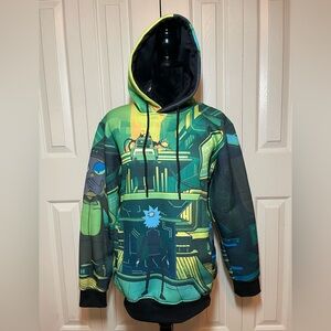 Members Only x Rick and Morty Graphic Hoodie